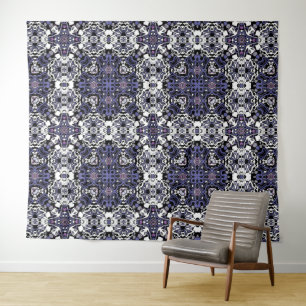 Zierstil geometrisch-marokkanisches Kaliedoskop Wandteppich