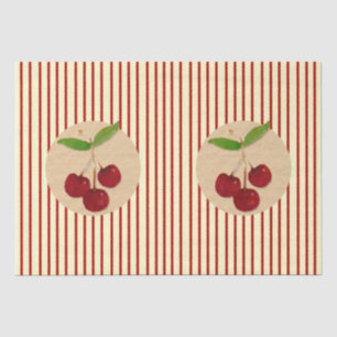 Zierstreifen-Papiertüte Seidenpapier
