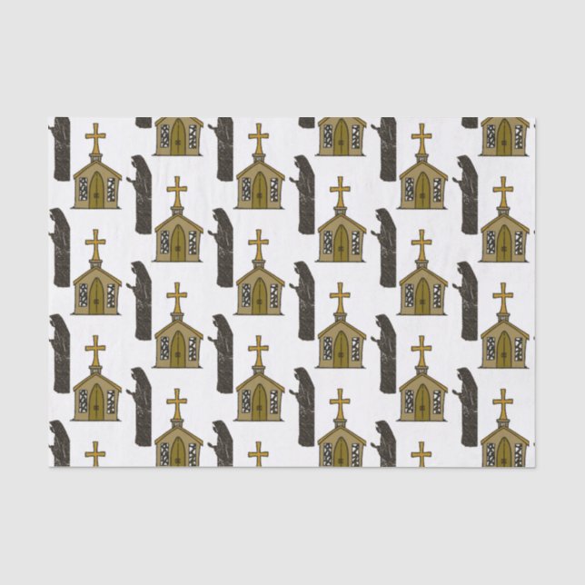 Ziertafel Nun Seidenpapier (Vorderseite)