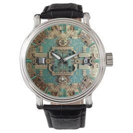 Zieruhr auf der Leiterplatte, Hauptplatine Groß Armbanduhr