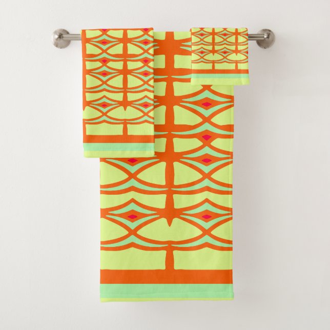 Ziervögel im Netz Badhandtuch Set (Insitu)