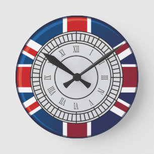 Ziffernblatt-Wanduhr Londons Big Ben Runde Wanduhr