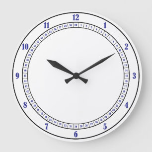 Ziffernuhr Große Wanduhr