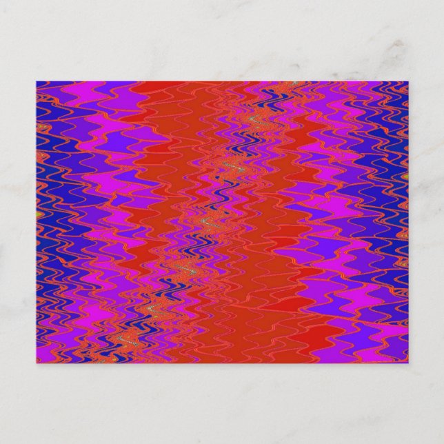 ZIG ZAG 11 Postkarte (Vorderseite)