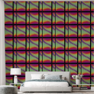 ZIG ZAG 5 Postkarte Tapete