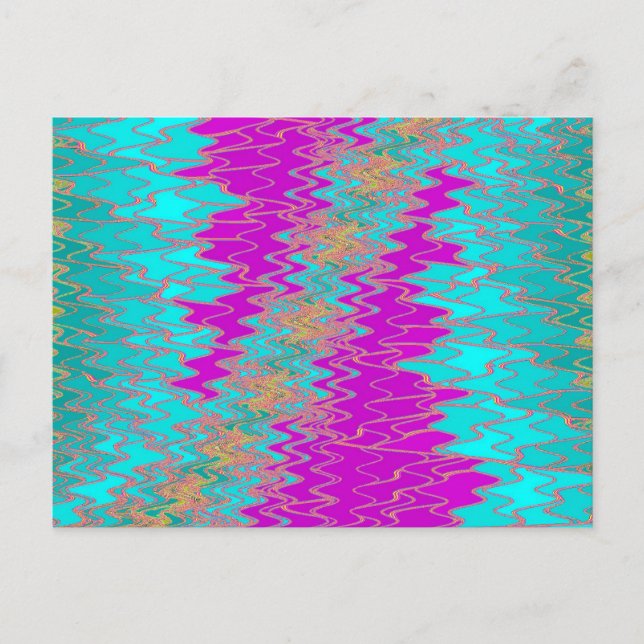 ZIG ZAG 6 Postkarte (Vorderseite)