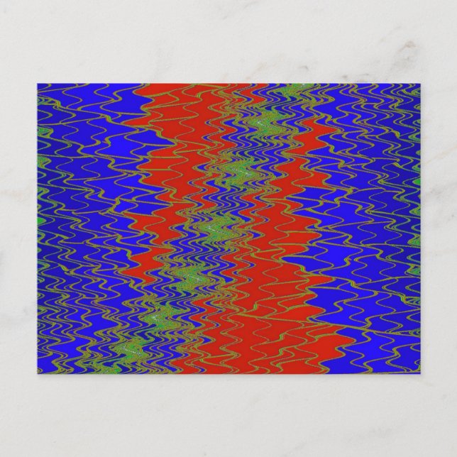 ZIG ZAG 7 Postkarte (Vorderseite)