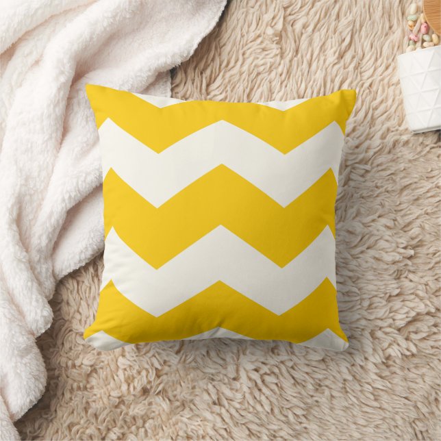 Zig Zag Chevron Motif Coussin design (Couverture)