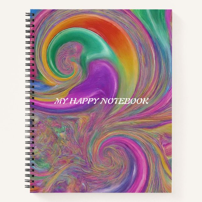 Zig Zag Color Notizbuch (Vorderseite)