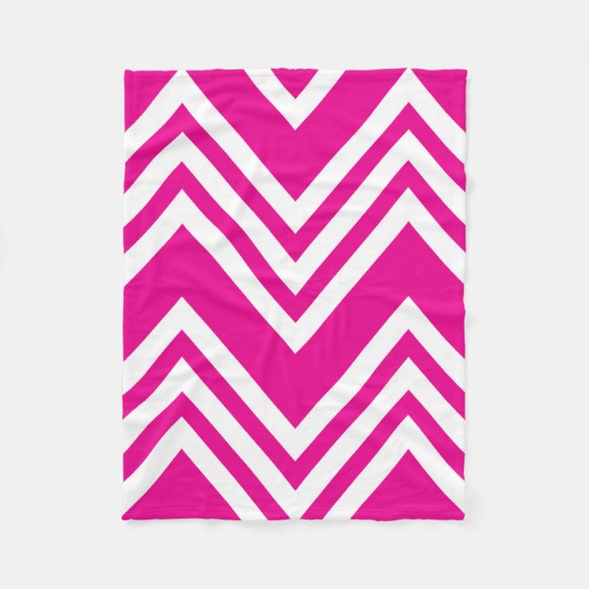 Zig Zag  Fleecedecke (Vorderseite)