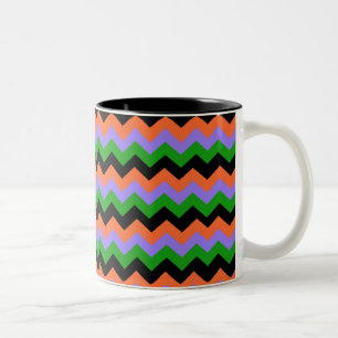 Zig Zag Halloween Mug