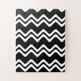 Zig Zag Muster mit zwei farbigen Linien