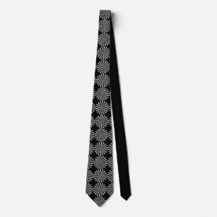 Zig Zag Spiral Neck Tie Krawatte