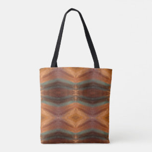 Zig Zag, Südwestaztec, Ureinwohner-Totenbeutel Tasche