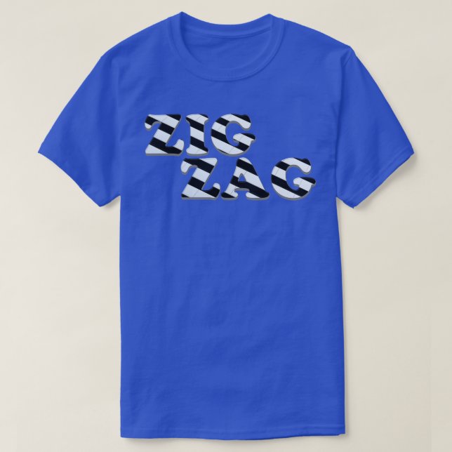ZIG ZAG T-Shirt (Design vorne)