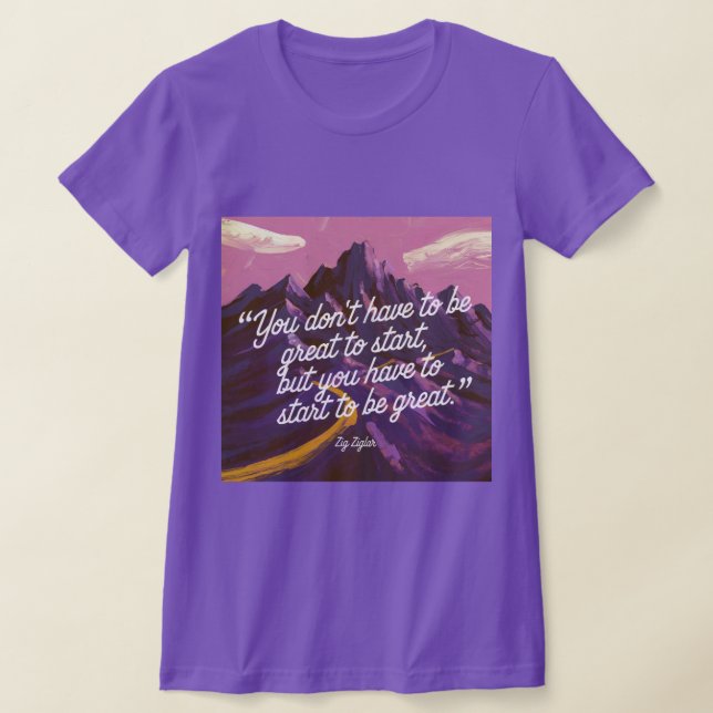 Zig Ziglar Produktivitätsangebot T - Shirt (Ablage )