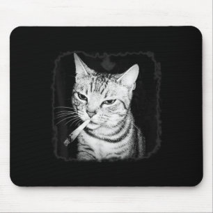 Zigarette Kitten Gang Cat Rauchen Zigarette Funny Mousepad