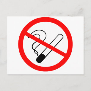 Zigarette Postkarte
