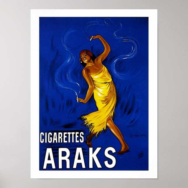 Zigaretten Araks Poster (Vorne)