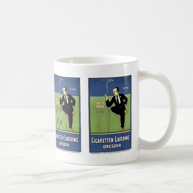Zigaretten Laferme Kaffeetasse (Rechts)