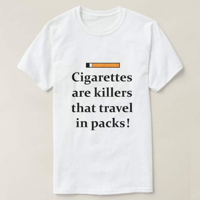 ZIGARETTEN SIND KILLERS T-Shirt (Design vorne)