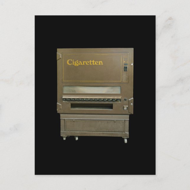 Zigarettenautomat Postkarte (Vorderseite)