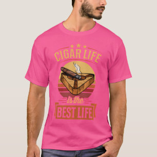 Zigarre Leben Ist Das Beste Leben Zigarre T-Shirt