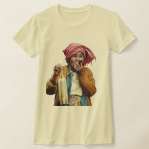 Zigarre rauchende Oma T-Shirt