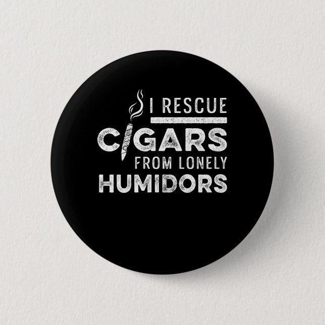 Zigarren aus Humidor Cutter Zigarrenraucher Gif Button (Vorderseite)