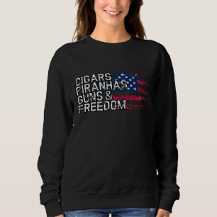 Zigarren PIRANHAS Waffen & Freiheit  PIRANHA Sweatshirt