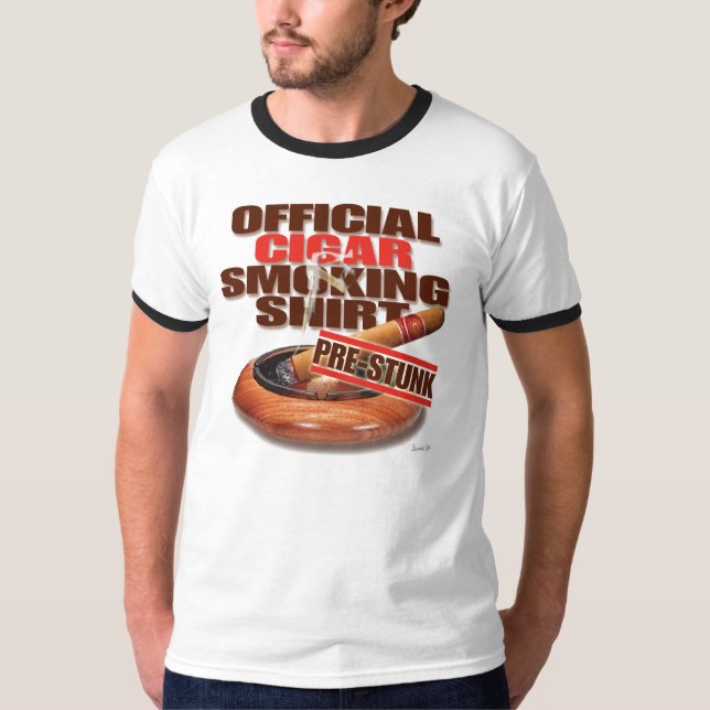 ZIGARREN-SHIRT T-Shirt (Vorderseite)