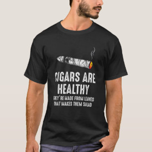 Zigarren sind gesund aus Blätter gemacht, die sie T-Shirt