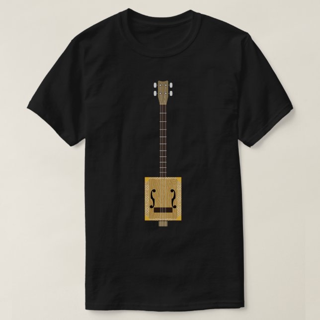 Zigarrenboxgitarren 6 T-Shirt (Design vorne)