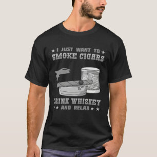 Zigarrenraucher Rauchen Zitate 1 T-Shirt