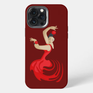 Zigeuner-Flamenco-Tänzerin iPhone 13 Pro Max Hülle