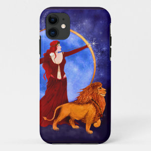 Zigeuner-Hexen-Fantasie-Göttin Art Nouveau Case-Mate iPhone Hülle