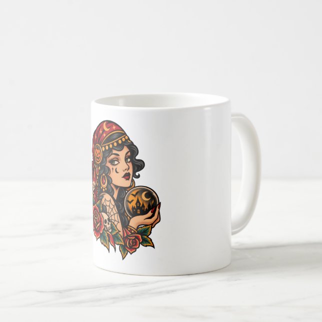 Zigeunerin Tasse (VorderseiteRechts)