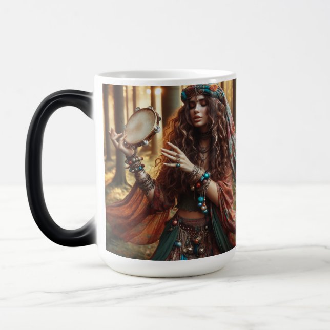 Zigeunerin Verwandlungstasse (Links)