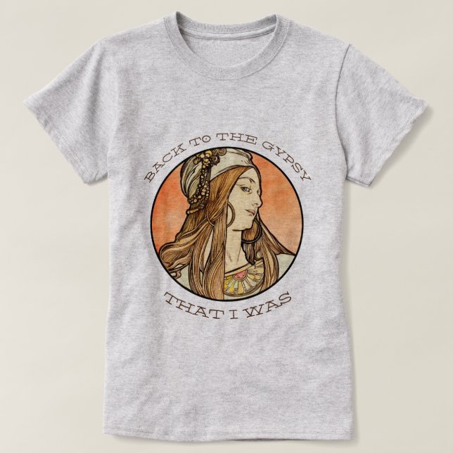 Zigeunerinnen-T - Shirt (Design vorne)