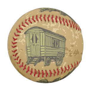 Zigeunerkarawane Wagen Baseball