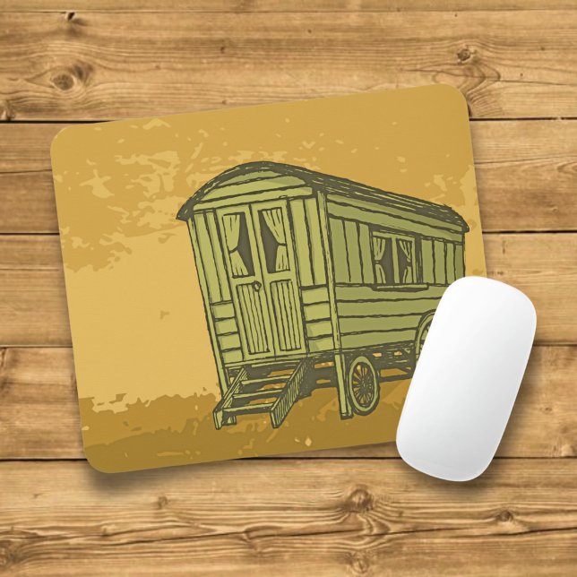 Zigeunerwagen Mousepad (Von Creator hochgeladen)