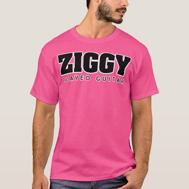 Ziggy Played Guitar T-Shirt (Vorderseite)