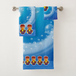 ZIGGY STARDUCK GUMMIente Bad-Tücher Badhandtuch Set