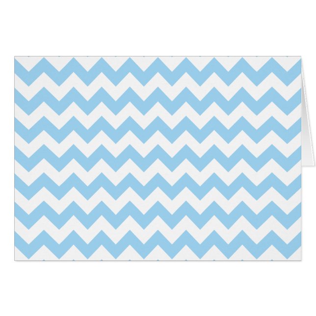 Zigzag bleu, Chevron bleu, Motif géométrique (Devant horizontal)