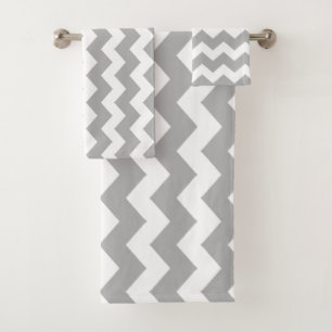 Zigzag gris rayé