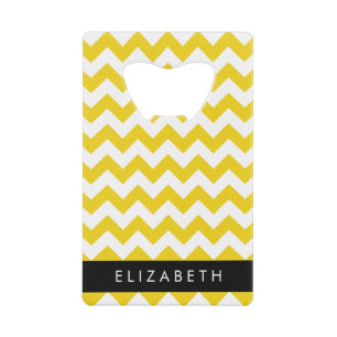 Zigzag Jaune, Chevron Jaune, Votre Nom