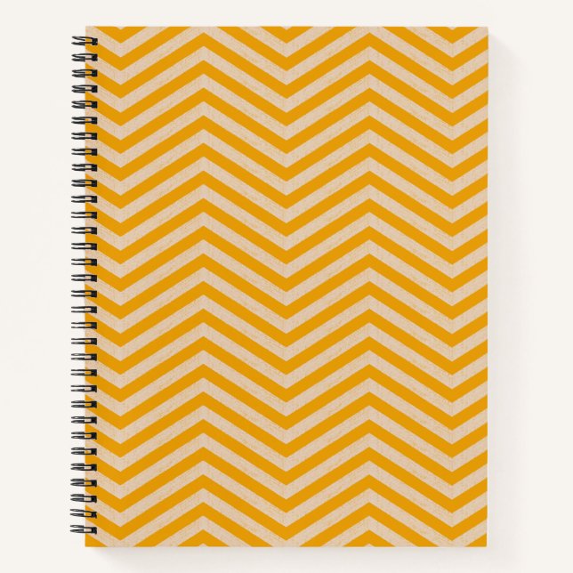 ZigZag Jot Pumpkin Orange Notizbuch (Vorderseite)