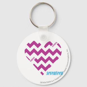 ZigZag Lila 2 Schlüsselanhänger