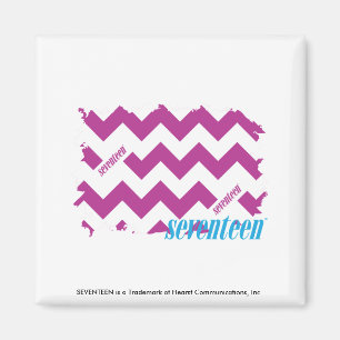 ZigZag Lila 3 Magnet