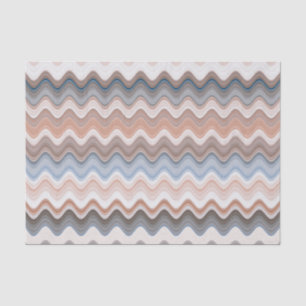 Zigzag Multicolor Muster Seidenpapier